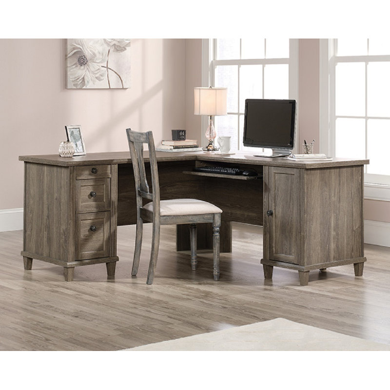 One Allium Way® Driscoll Reversible LShape Desk Wayfair